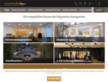 Tablet Screenshot of leuchtenfox.de